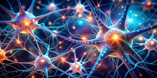 AI Neural Network Abstract Visualization